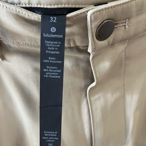Lululemon Mens ABC Classic Fit Pant Size 32 - Picture 2 of 5